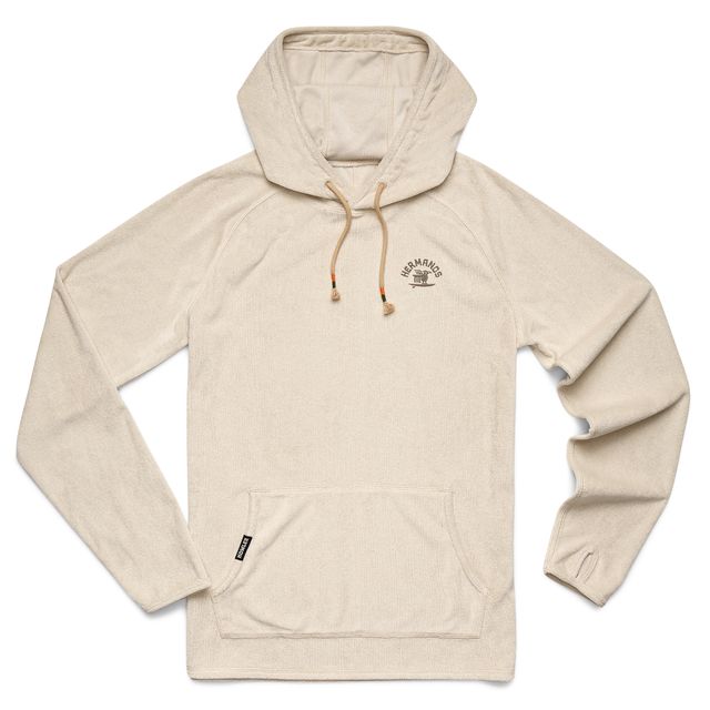 Surfbird Terrycloth Hoodie- Sand