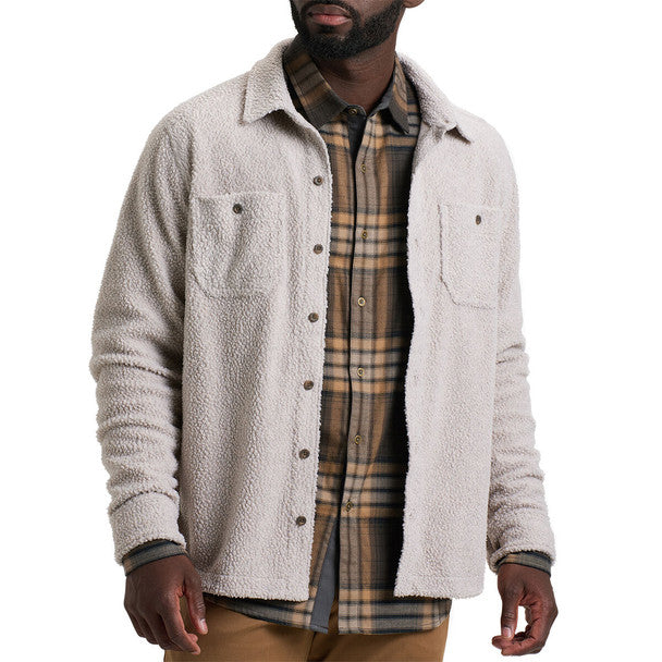 Nomad Fleece Overshirt- Natural