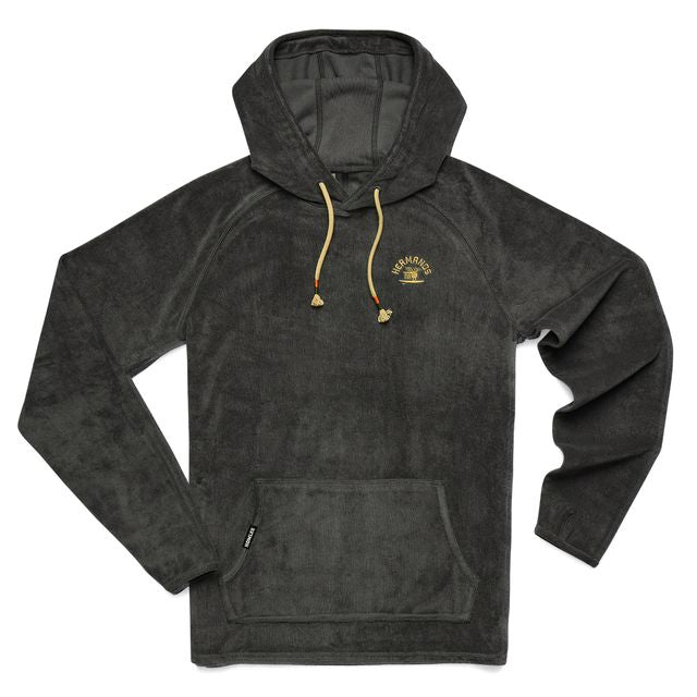 Surfbird Terrycloth Hoodie- Antique Black