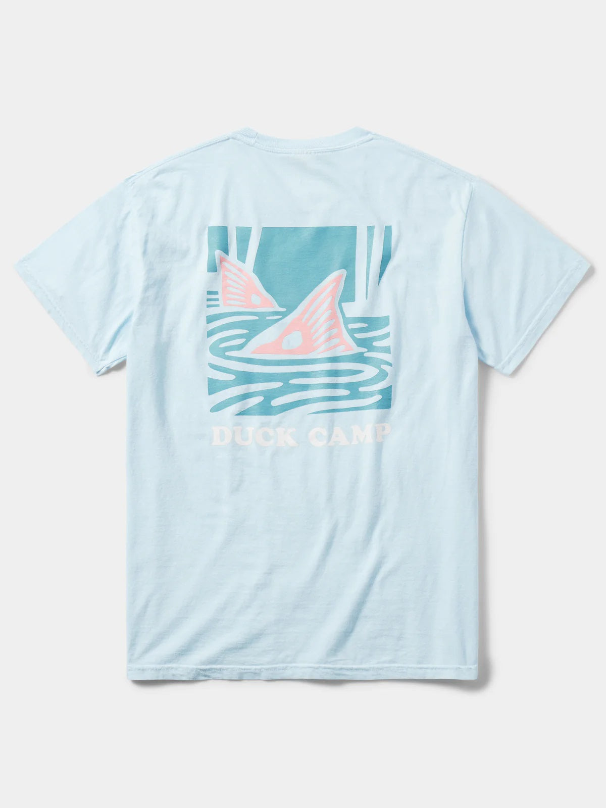 Redfish Tail T-Shirt- Ice Water