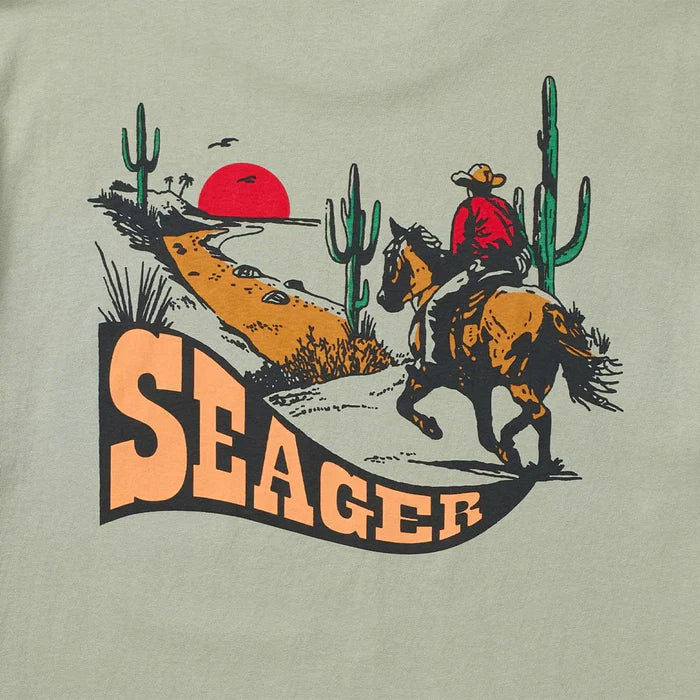 Long Ride Tee - Desert Green