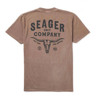 Longhorn Tee -  Pigment Brown