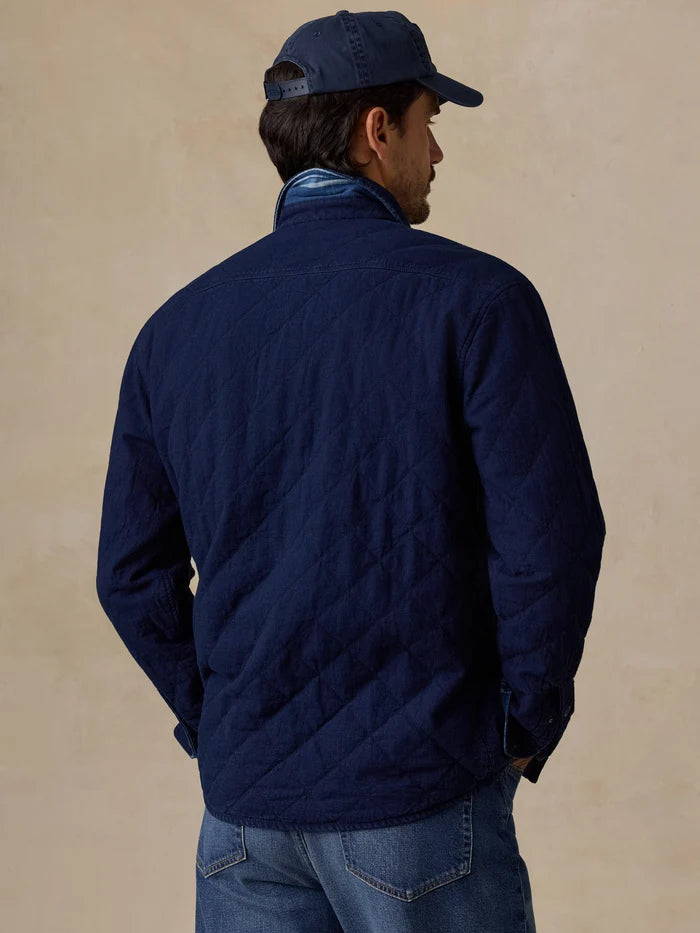 Reversible Bondi Jacket- Shoreview Indigo Wash