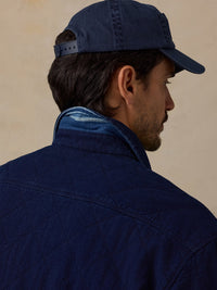 Reversible Bondi Jacket- Shoreview Indigo Wash