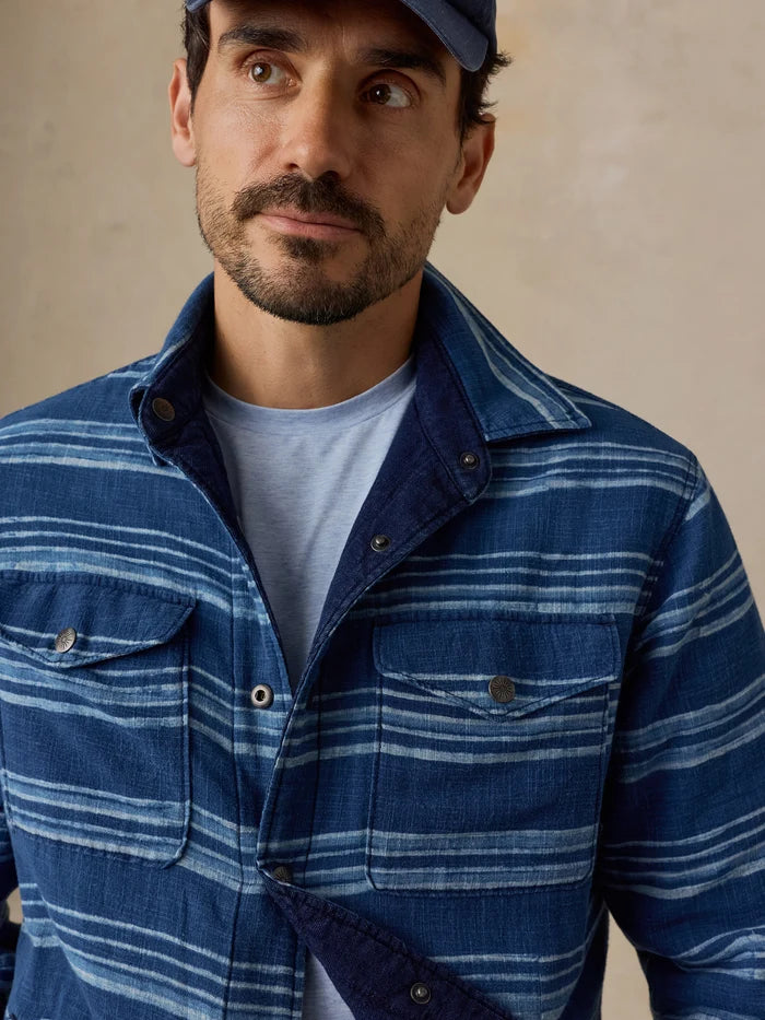 Reversible Bondi Jacket- Shoreview Indigo Wash
