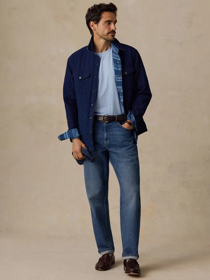 Reversible Bondi Jacket- Shoreview Indigo Wash