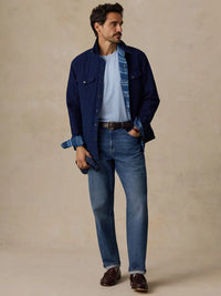 Reversible Bondi Jacket- Shoreview Indigo Wash