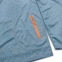 Loggerhead Hoodie- Pond Patterns Iron Blue