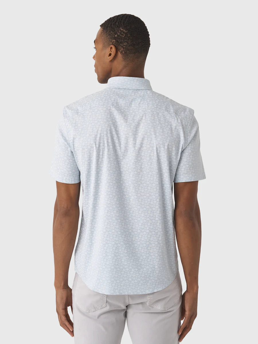 Movement Monterey Short Sleeve Shirt- Blue Palm Beach