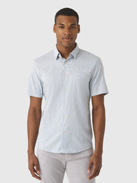 Movement Monterey Short Sleeve Shirt- Blue Palm Beach