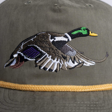 Mallard Hat- Military Green