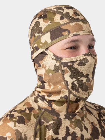 Merino Balaclava- Wetland