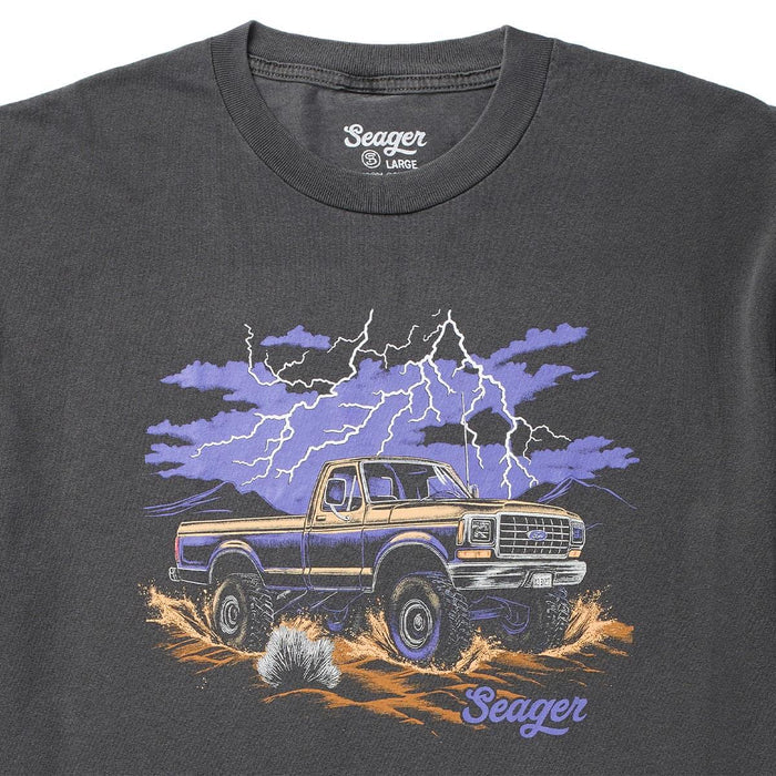 Premium Mud Romp Tee- Pigment Black