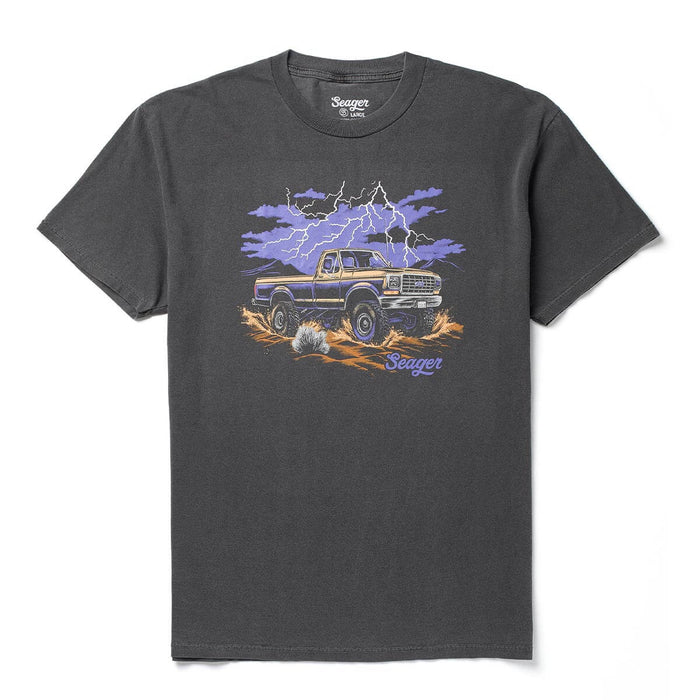 Premium Mud Romp Tee- Pigment Black