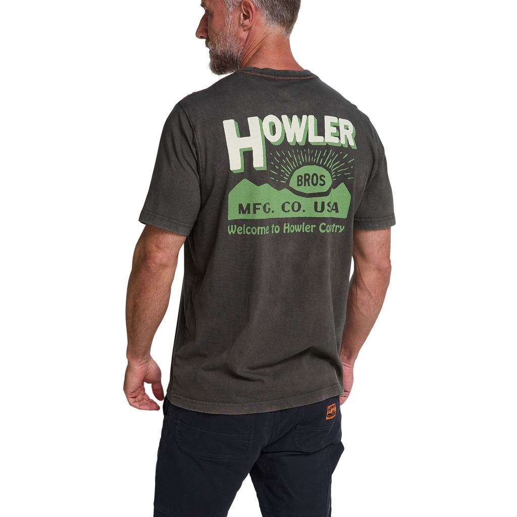 HB Mfg. Co. Pocket T-Shirt- Antique Black