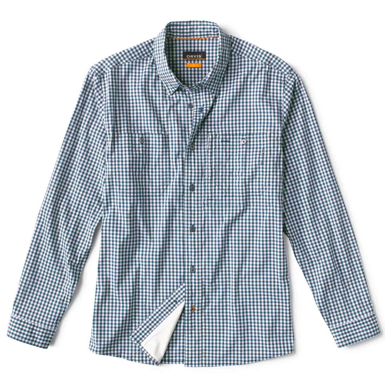 River Guide Long Sleeve Shirt- Neptune Blue