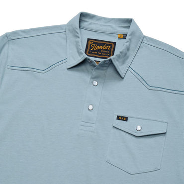 Ranchero Polo- Iron Blue