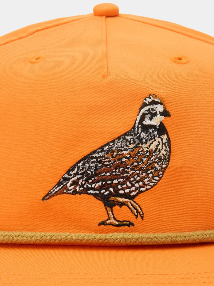 Bobwhite Quail Grandpa Hat- Blaze Orange