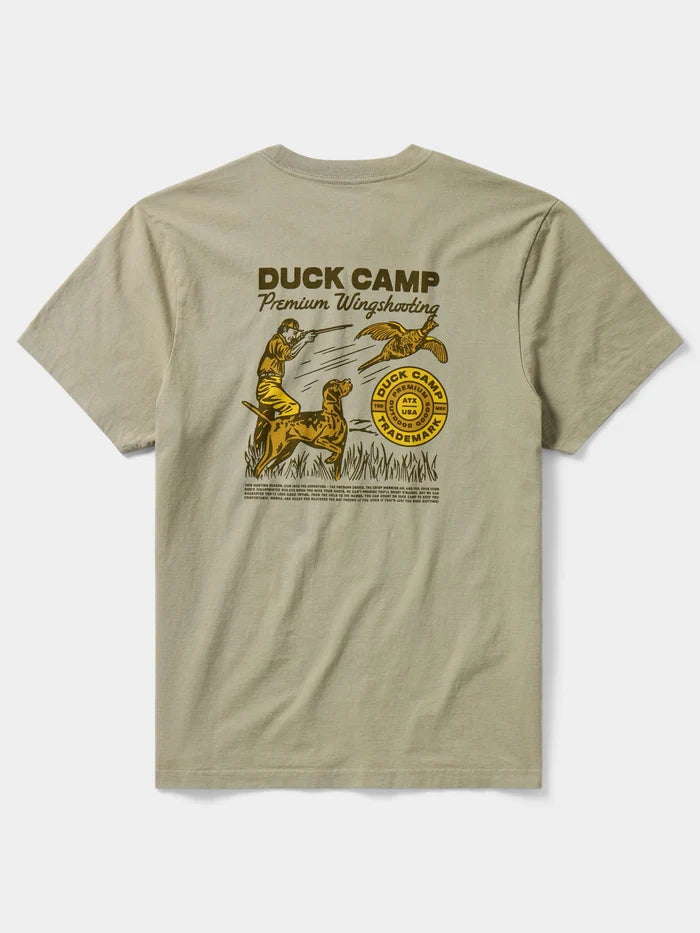 Brass Shot T-Shirt- Vintage Khaki
