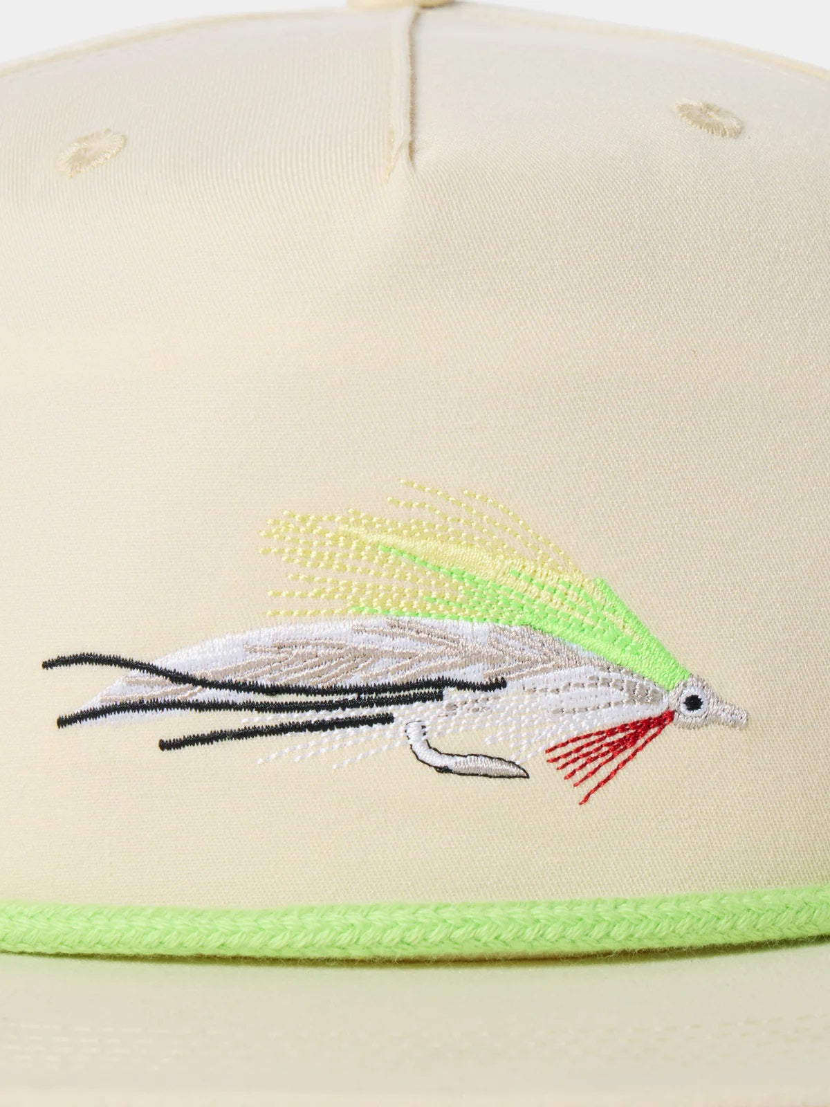 Clouser Fly Hat- Ivory