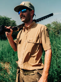 Cast & Blast Short Sleeve Shirt- Reed
