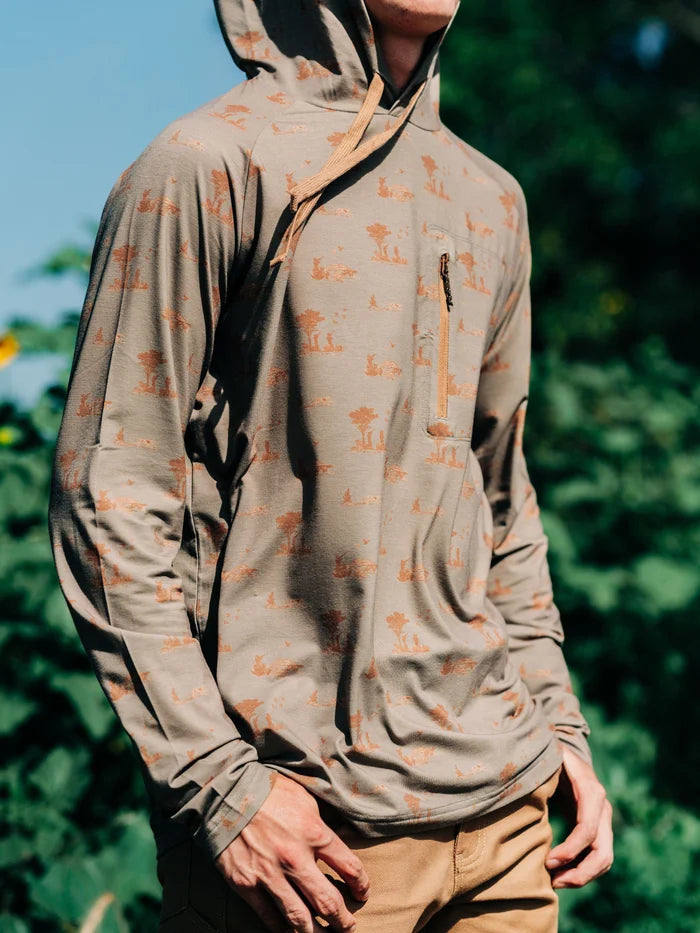 Lightweight Performance Drirelease® Hoodie- Opening Day Sagebrush