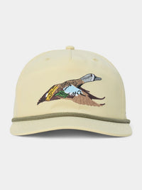 Blue Winged Teal Hat- Ivory