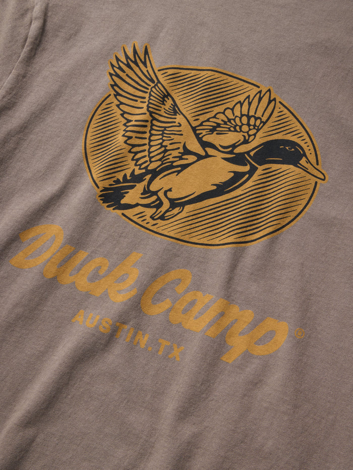 Lone Star Duck T-Shirt- Pin Oak
