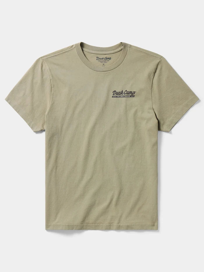 Lone Star Duck T-Shirt- Field Khaki