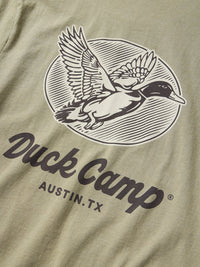 Lone Star Duck T-Shirt- Field Khaki