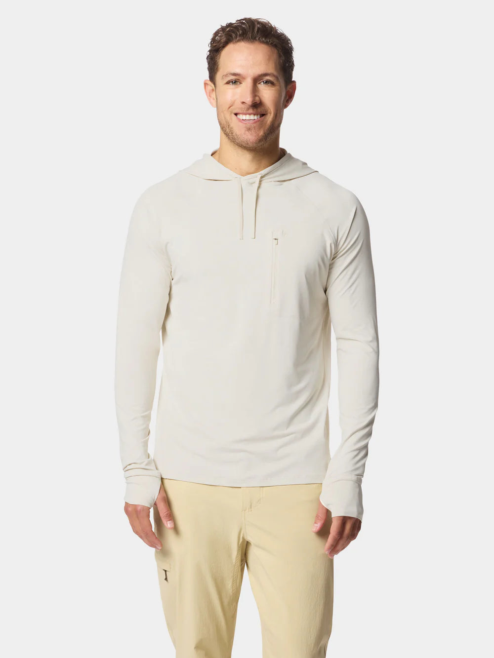 Brrr Lightweight Rockport Hoodie - Birch