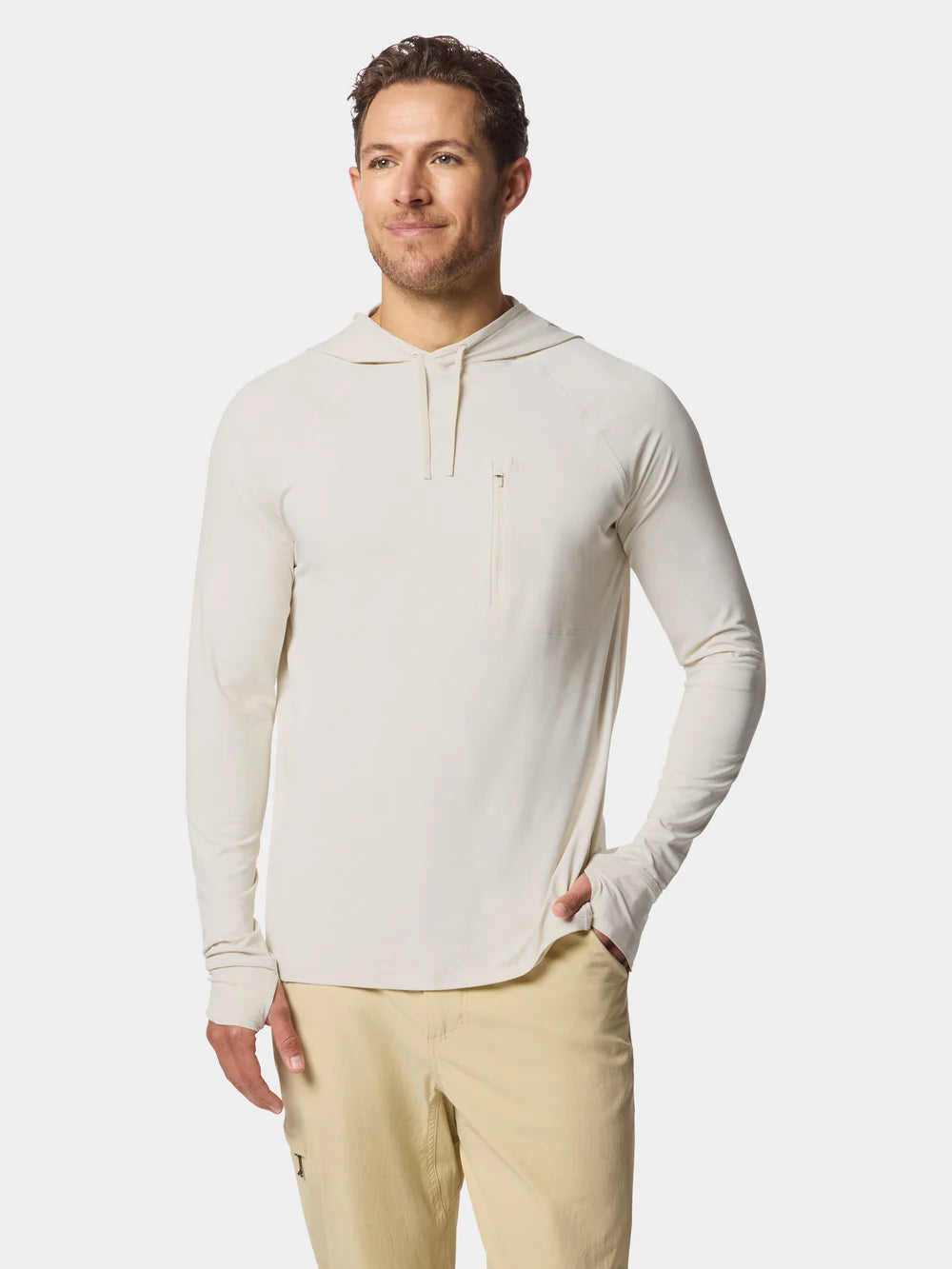 Brrr Lightweight Rockport Hoodie - Birch