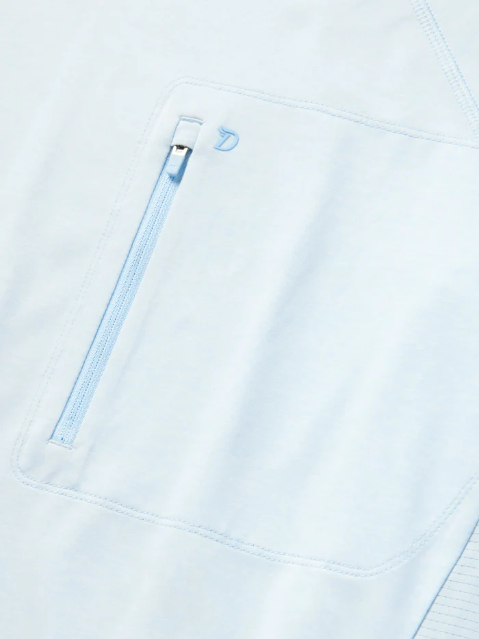 Brrr® Lightweight Rockport Pro Guide Hoodie- Ice Water