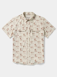 Cast & Blast Short Sleeve Shirt- Opening Day Sand Dollar
