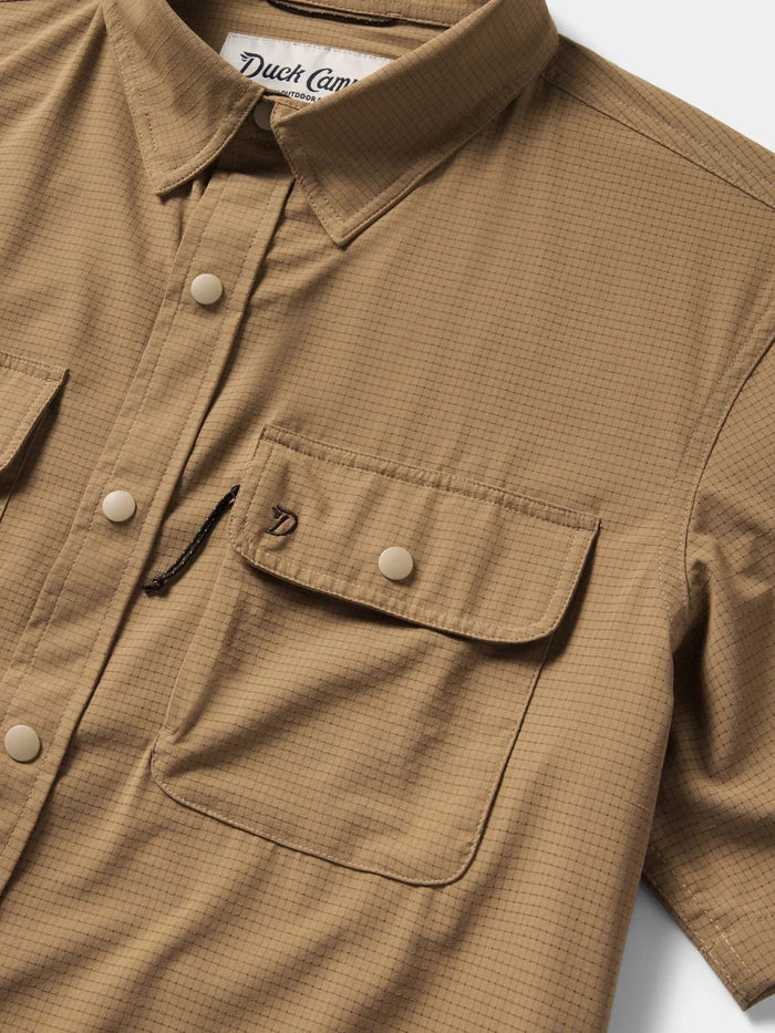 Cast & Blast Short Sleeve Shirt- Reed