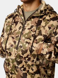 Head Guide Half Zip Hoodie- Wetland