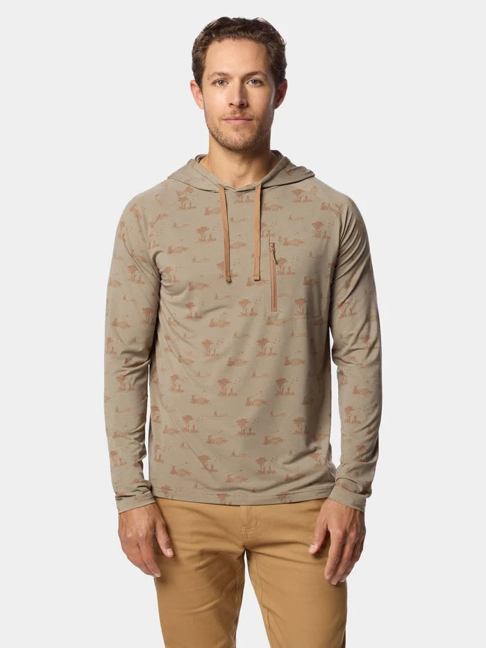 Lightweight Performance Drirelease® Hoodie- Opening Day Sagebrush