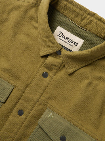 Campfire Shacket - Cordgrass