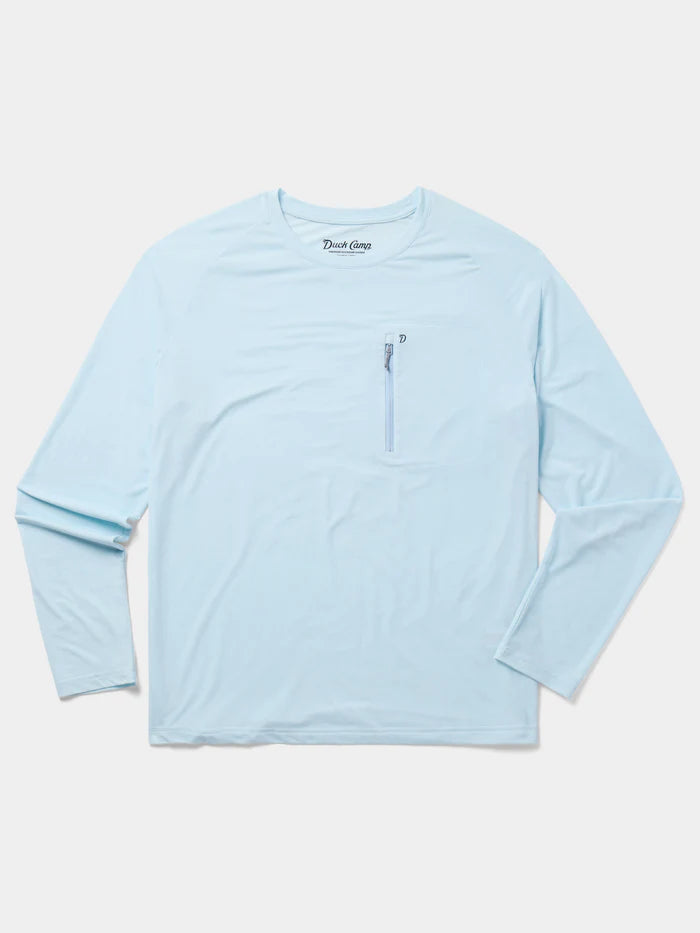 Lightweight Performance Drirelease Crew- Ice Water