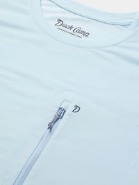 Lightweight Performance Drirelease Crew- Ice Water