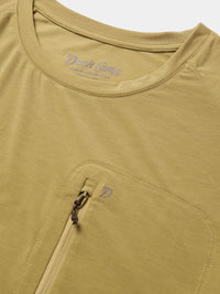 Lightweight Performance Drirelease Crew- Wheat