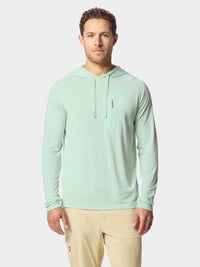Lightweight Performance Drirelease® Hoodie- Sea Foam