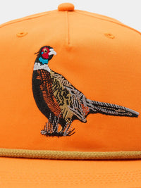 Pheasant Grandpa Hat- Blaze Orange