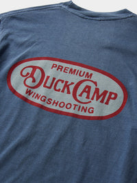 Wingshooting Badge Graphic T-Shirt- Dark Denim