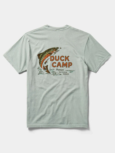 Trout Camp Graphic T-Shirt- Bay