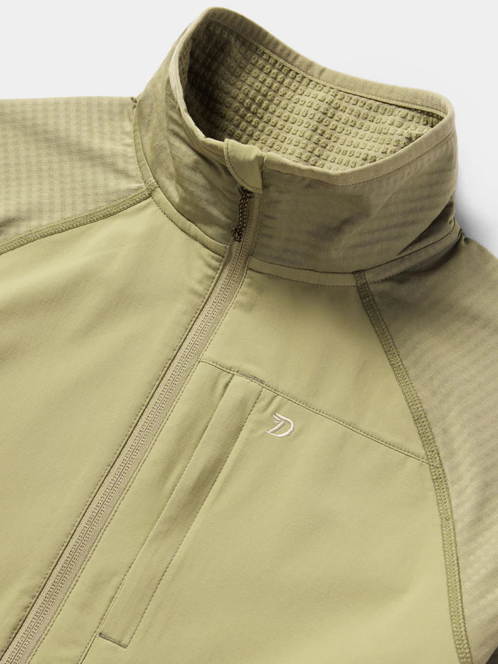 Lightweight Grid Tech Half Zip