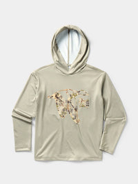 Youth Sun Hoodie - Sagebrush