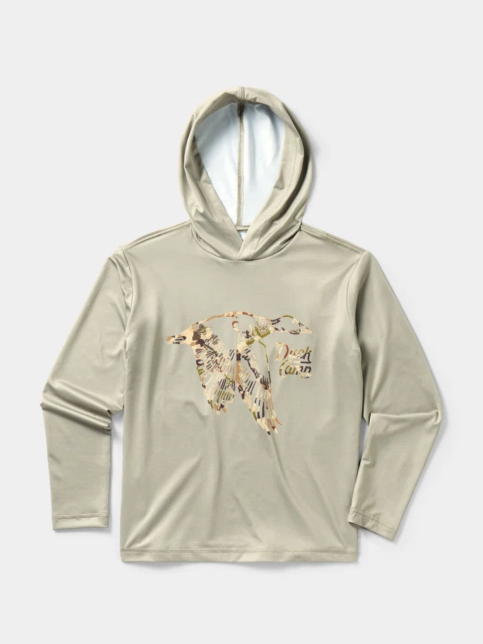 Youth Sun Hoodie - Sagebrush