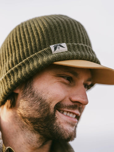 Duck Blind Beanie- Moss