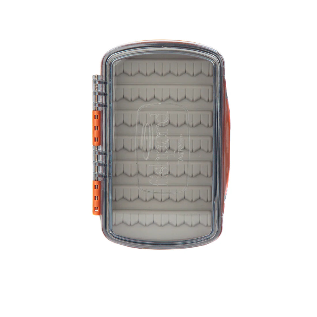 Tacky Pescador Fly Box- Clear/Burnt Orange